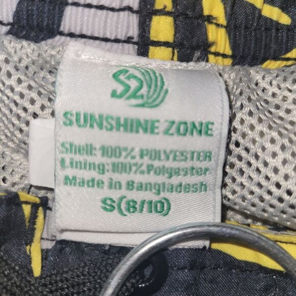 3 for $10! Sunshine Zone Haibiscus Flower Board Shorts - Picture 4 of 4